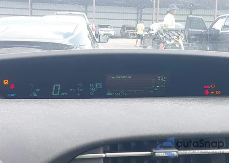 2011 Toyota Prius Three из США, поврежденный, VIN JTDKN3DU8B1453059